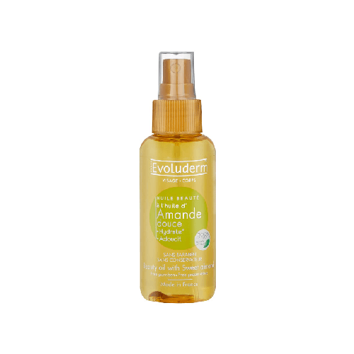 evoluderm-sweet-almond-beauty-oil-100ml-3760100680218 - 1